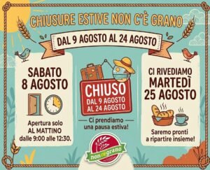 Chiusura estiva